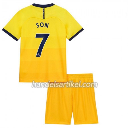 Tottenham Hotspur Son 7 Kinder Ausweich Trikotsatz 2020/21 Kurzarm (+ Kurze Hosen)